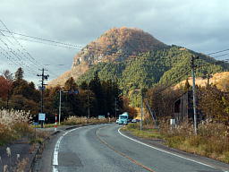 夕陽に光った姿がデビルスタワーに見えました 夕陽