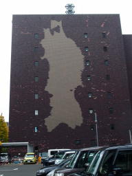 巨大な東北の地図 東北