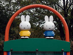 ミッフィーお花の広場の掲示板 ミッフィー