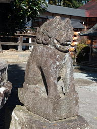 阿形の頭はちょっとごちゃごちゃした感じ 阿