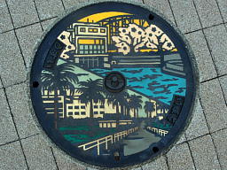 境川の桜とアーバンリゾート風な新町地区の風景 第1弾